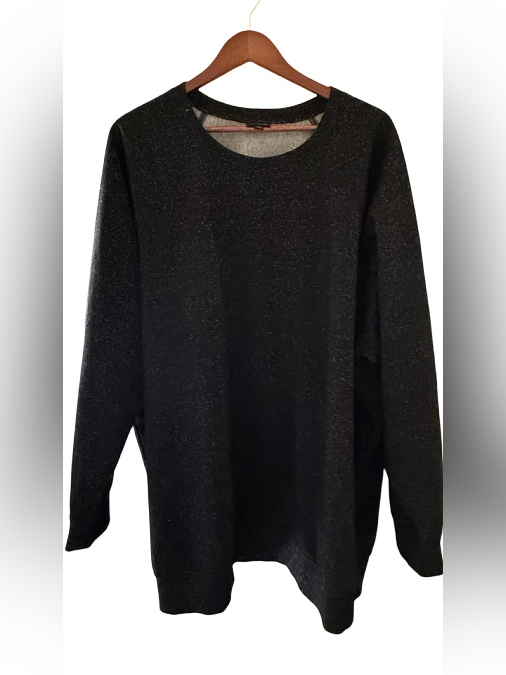 Torrid, Sparkle Cozy Fleece Raglan Sweatshirt (Size 4)